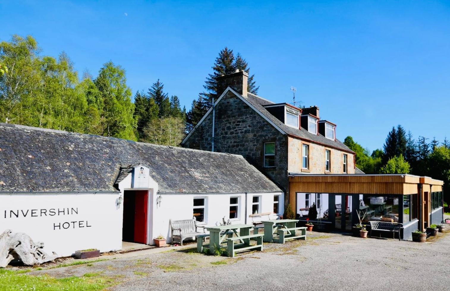 Invershin Hotel Lairg Exteriér fotografie